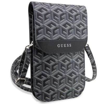 3. Torebka Guess GCube Stripes - czarna