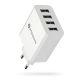 EVERACTIVE ŁADOWARKA SIECIOWA 4XUSB 5A - BIAŁA SC-400