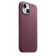 7. Etui z MagSafe Apple iPhone 15 Feingewebe Case Mullberry