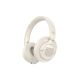 6. Conceptronic ALVAH02C słuchawki/zestaw słuchawkowy Przewodowy i Bezprzewodowy Opaska na głowę Muzyka Bluetooth Kremowy