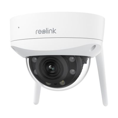 5. Reolink | Kamera wandaloodporna 4K Ultra HD IK10 | W437 | Kopuła | 8 MP | 2,7-13,5 mm | Stopień ochrony IP67 | H.265 | Micro SD, maks. 256 GB