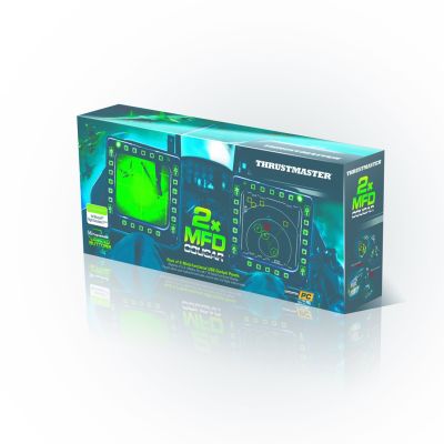 9. Zestaw paneli kokpitu THRUSTMASTER MFD COUGAR 2960708 (PC; kolor czarny)