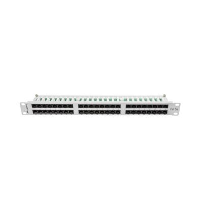 4. Patch panel Lanberg PPU5-1048-S (1U; kat. 5e; 48xRJ-45)