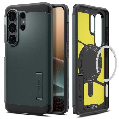 2. Etui Spigen Tough Armor Mag MagSafe na Samsung Galaxy S26 Ultra - zielone