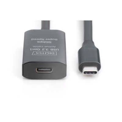 7. Digitus Aktywny przedłużacz USB 3.2 Gen1 5G, USB-C - USB-C, 10 m