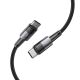 4. Kabel Tech-Protect UltraBoost USB-C / USB-C PD 60W 3A 0.25m - szary