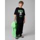 2. T-shirt loose z nadrukiem chłopięcy 4F 4FJRSS26TTSHM3831-20S