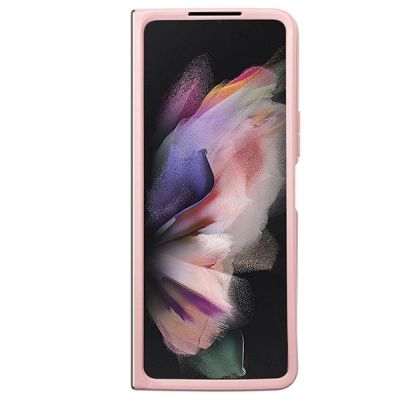 4. Etui Guess Glitter Script na Samsung Galaxy Z Fold 5 - różowe