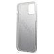 7. Etui Guess Glitter Gradient Script na iPhone 12 mini - czarne