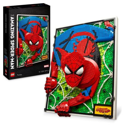 9. LEGO ART 31209 NIESAMOWITY SPIDER-MAN