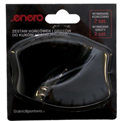 12. KOŃCÓWKI NAKŁADKI NORDIC WALKING KPL.2SZT I 2 GROTY