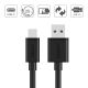 4. UNITEK USB CABLE USB-A — USB-C 25CM, Y-C480BK