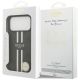 8. Etui Guess 4G Printed Stripes MagSafe na iPhone 17 Pro Max - czarne