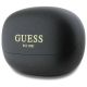 3. Słuchawki Bluetooth Guess Capsule Printed Logo TWS + stacja dokująca - czarne