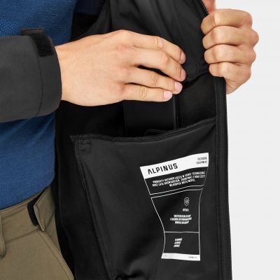 17. Kurtka Softshell Alpinus Stenshuvud czarna BR43371
