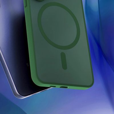24. Etui 3mk Smoke MagCase na iPhone 16 Pro Max - zielone-półprzezroczyste