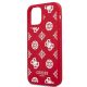 6. Etui Guess Peony Collection na iPhone 12 Pro Max - czerwone