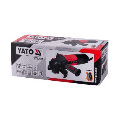 4. YATO SZLIFIERKA KĄTOWA 125mm 1100W  REGULACJA OBROTÓW