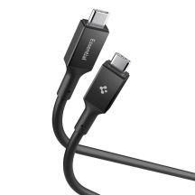 Kabel Spigen Essential EB24012CC USB-C / USB-C 240W 120cm - czarny