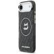 2. Etui Karl Lagerfeld IML Choupette Head Logo MagSafe na iPhone Air - czarne