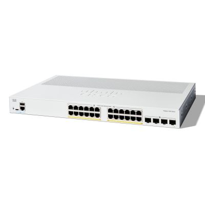 Cisco C1200-24P-4X łącza sieciowe Zarządzany L2/L3 Gigabit Ethernet (10/100/1000) Biały