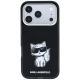 3. Etui Karl Lagerfeld IML Choupette Body Sketch Print MagSafe na iPhone 17 Pro / 18 Pro - czarne