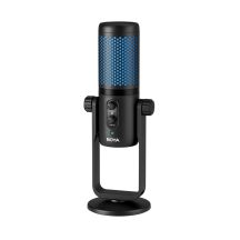 Mikrofon bezprzewodowy BOYA BY-PM740 z 4 charakterystykami kierunkowymi 2.4 GHz mini jack 3.5 mm USB-A - czarny