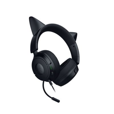 4. Zestaw słuchawkowy Razer Gaming Kraken Kitty V3 X Przewodowe Nauszne Mikrofon Czarny