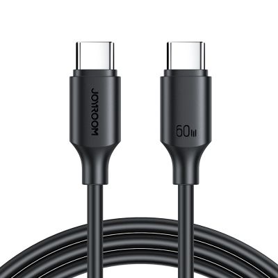 2. Kabel Joyroom Long-Lasting Series A9 USB-C / USB-C PD QC 60W 3A 1m - czarny