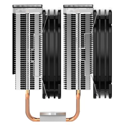 15. Chłodzenie procesora Jonsbo CR-2000GT z chłodnicą i wentylatorem 12 cm, kolor czarny, 1 szt.