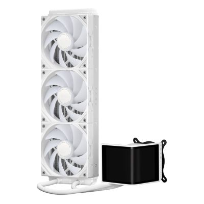 5. TRYX PANORAMA SE ARGB 360 Kompletne chłodzenie wodne, wyświetlacz 3D AMOLED - 360mm, biały