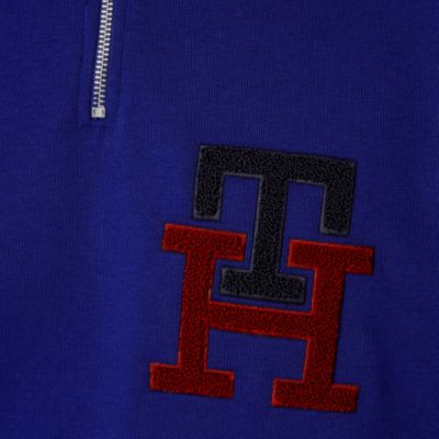 4. Bluza Tommy Hilfiger Thl Essentials Half Zip Top M MW0MW27383