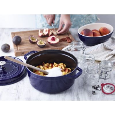 6. Staub 40510-283-0 kociołek 3,8 l Niebieski