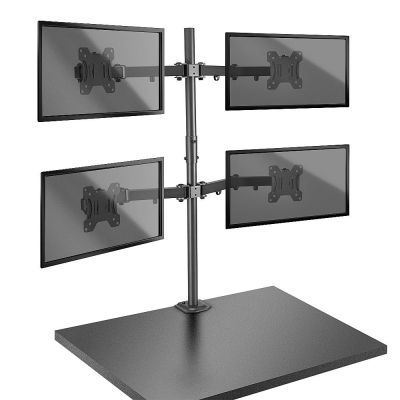 2. Lindy 40659 uchwyt / stojak do monitorów 71,1 cm (28") Biurko Czarny