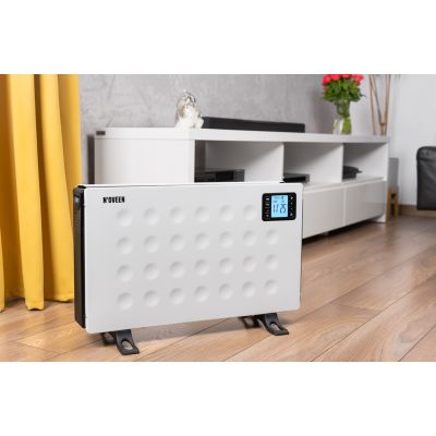 7. Grzejnik konwektorowy NOVEEN CH8000 LCD Smart, biały