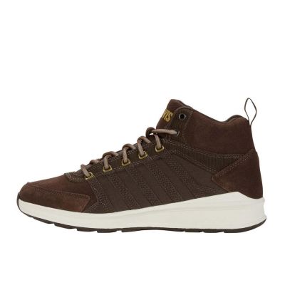 2. Buty sportowe męskie K-Swiss Vista Trainer MID WNT zamszowe sneakersy brązowe (07145-229-M)