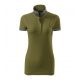2. Koszulka polo Malfini Collar Up W MLI-257A3 zieleń avocado