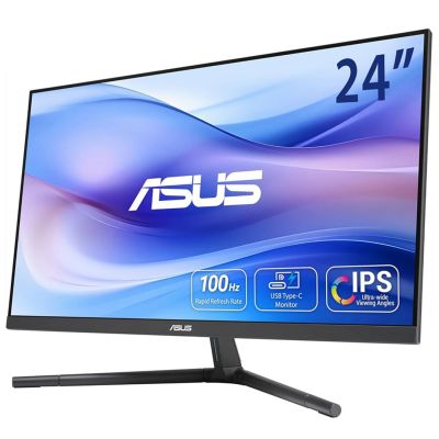14. ASUS VU249CFE-B monitor komputerowy 60,5 cm (23.8") 1920 x 1080 px Full HD LED Czarny