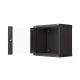 23. LANBERG SZAFA INSTALACYJNA RACK WISZĄCA 19" 9U 540X350 CZARNA DRZWI PRZESZKLONE (FLAT PACK)