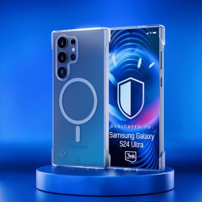 7. Etui 3mk Just20g MagCase na Samsung Galaxy S24 Ultra - przezroczyste