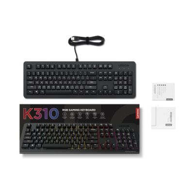 11. Klawiatura gamingowa Lenovo Legion K310 RGB US English GY41N91873