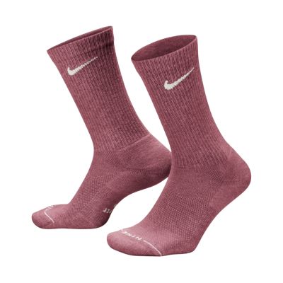 2. Skarpety Nike Everyday Elevated 6 par beżowe, bordowe, różowe HQ8021 910
