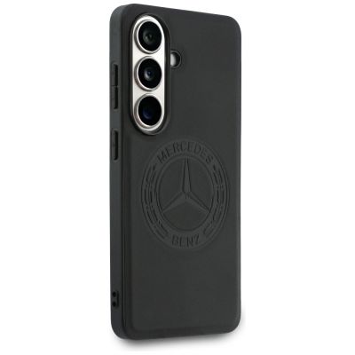 4. Etui Mercedes Vintage Logo MagSafe do Samsung Galaxy S26 - czarne