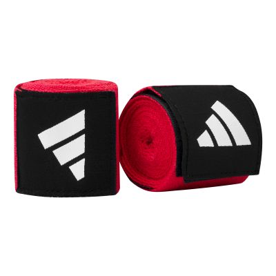 7. Bandaże bokserskie Adidas IBA czerwone 5,7cm x 3,5m ADIBP031S