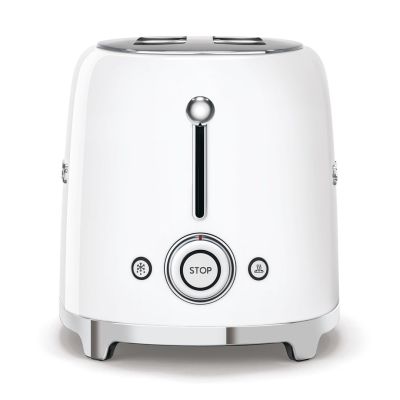 6. Toster SMEG 50'Style biały TSF02WHEU