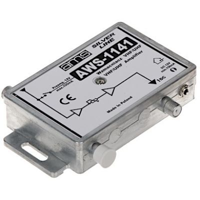 Antenowy wzmacniacz sygnału model AWS-1141 o wzmocnieniu 21dB