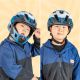 3. Kask rowerowy Rockbros TS-61 10110061001 dziecięcy z odpinaną szczęką rozmiar S (48-54) - niebieski