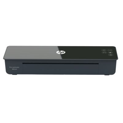 7. HP Laminator PRO LAMINATOR 600 A3, na zimno/gorąco, prędkość 60cm/min + 15 folii: 3xA4, 4xA5, 4xA6, 4xB-CARD, czarny