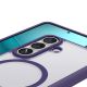 4. Etui Spigen Ultra Hybrid Mag MagSafe na Samsung Galaxy S26 - przezroczysto-fioletowe