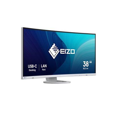 8. Monitor EIZO FlexScan EV3895-WT 95,2 cm (37,5") - 3840 x 1600 pikseli - UltraWide Quad HD+ - LED - 5 ms - Biały